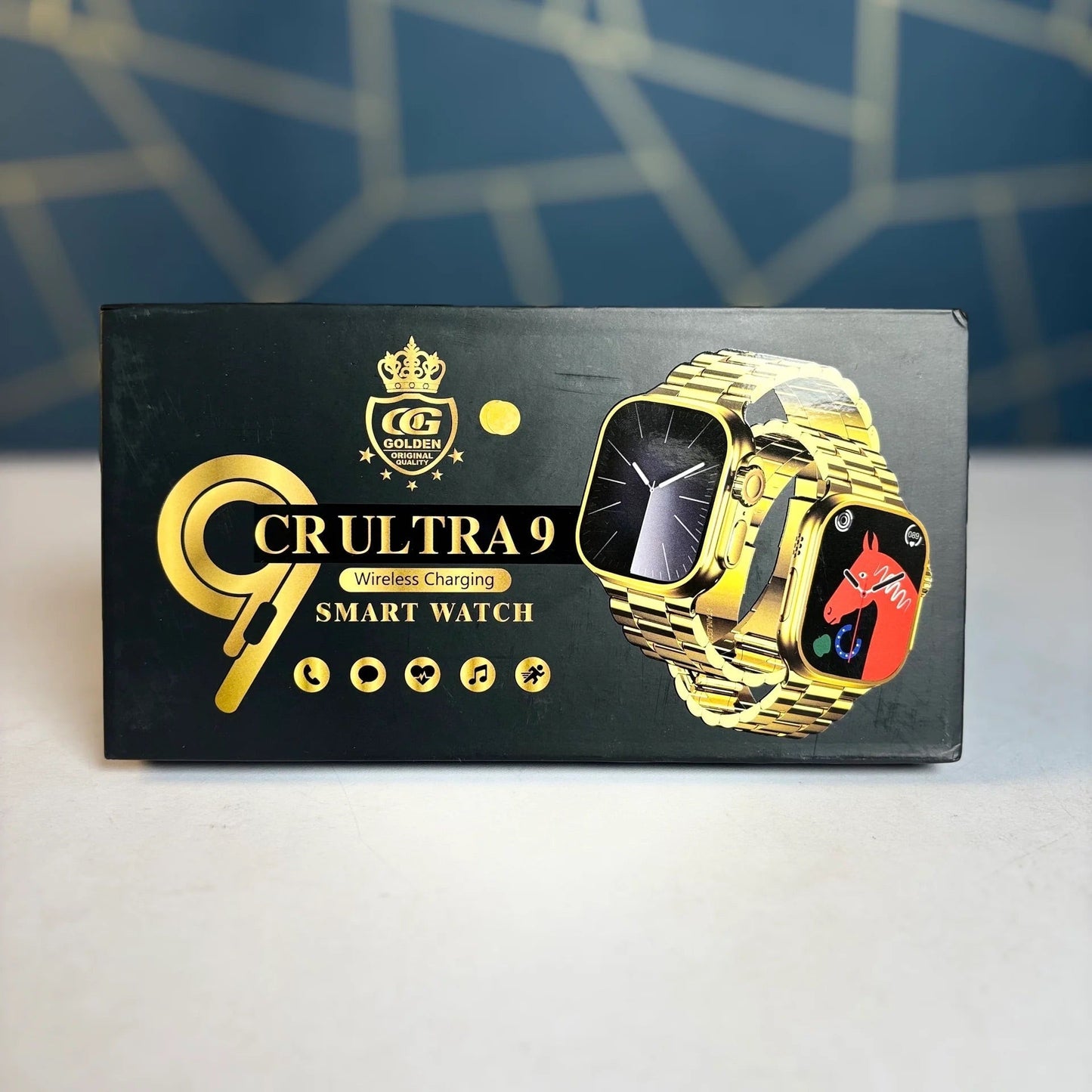 Cr Ultra 09 Smart Watch For Men And Women
